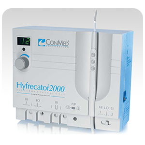 Hyfrecator 2000 (جهاز الكي الحرارى)